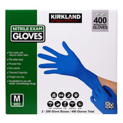 Nitrile Exam Multi-Purpose Medium Gloves Latex-Free, 400 Count