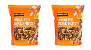 Kirkland Signature QNKDQK Extra Fancy Unsalted Mixed Nuts 2.5 (LB), 2 Pack of 40 Ounce