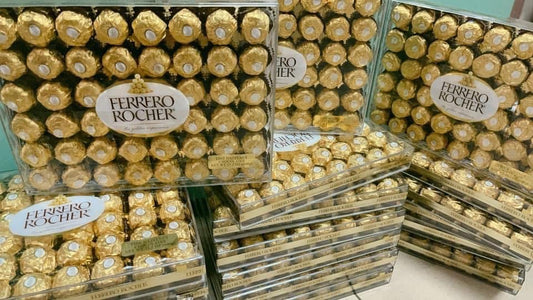 Ferrero Rocher Fine Hazelnut Chocolates 48 Pieces Gift Box